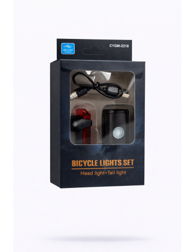 Luce LED SET anteriore e posteriore USB